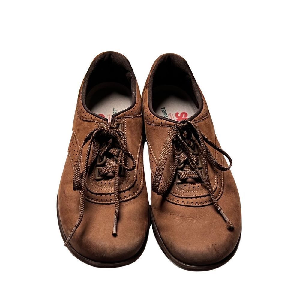 SAS Walk Easy Brown Chocolate Women’s Sneakers Size 7W Light & Comfortable